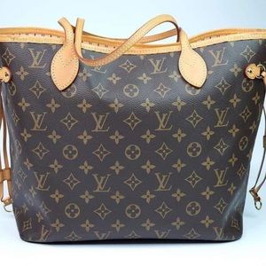 Louis Vuitton Neverfull Monogram Rose Ballerine 💕RARE💕